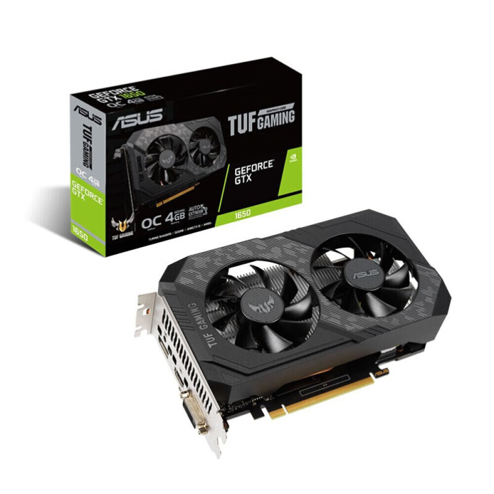 

Видеокарта дискретная Asus TUF Gaming GeForce GTX 1650 GDDR6 4GBP V2