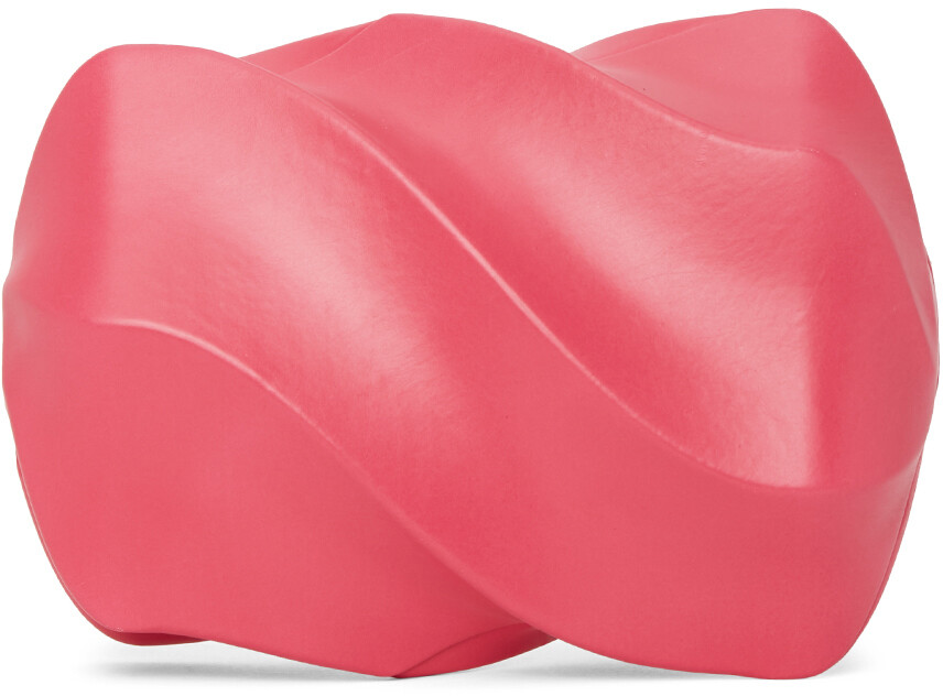 

Розовый спиральный клатч Whirl Bottega Veneta