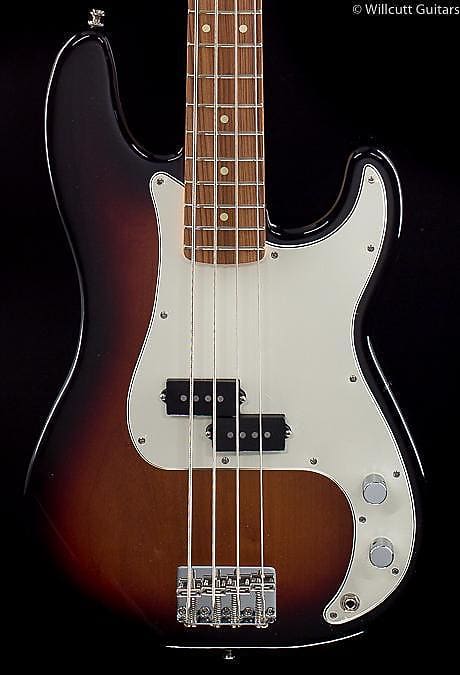 Fender Player Precision Bass 3-цветная бас-гитара Sunburst Pau Ferro - MX22063795-8.98 lbs - фото