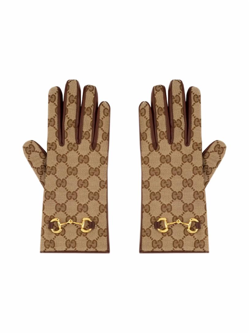 Перчатки GG Supreme Gucci