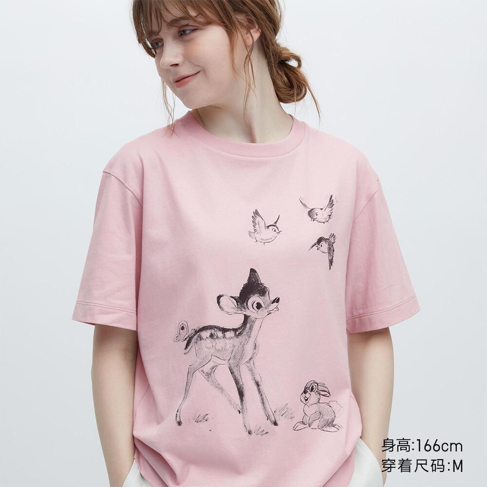 

Футболка Uniqlo, розовый