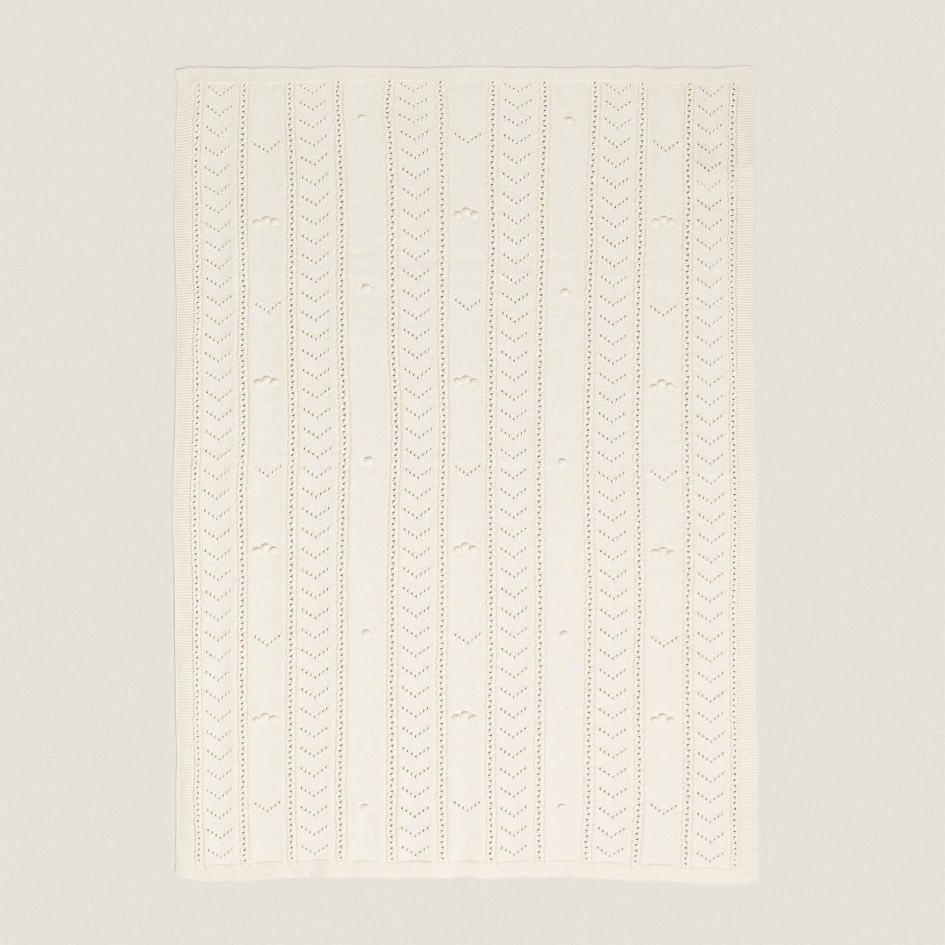 Детское одеяло Zara Home Open-Knit, белый детское двустороннее хлопковое одеяло 6 шт компл