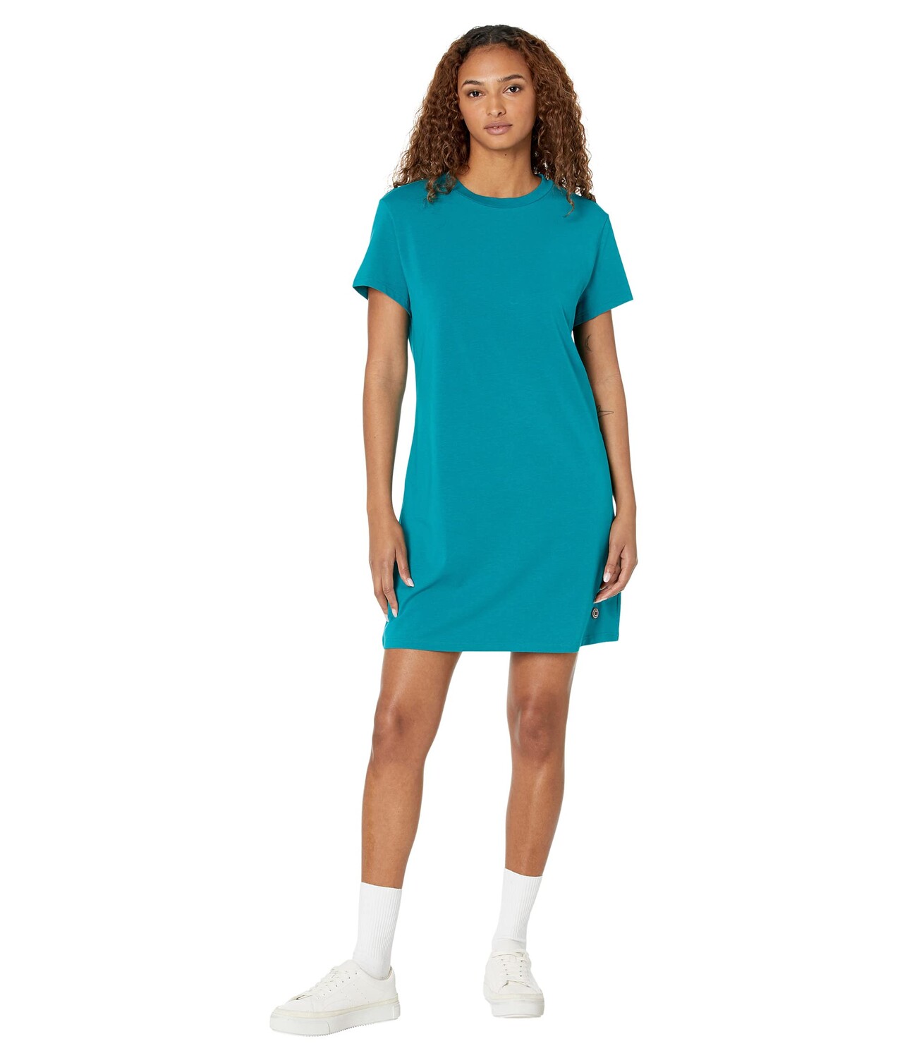 цена Платье COLMAR, Short Sleeve Crew Neck Stretch Jersey Dress