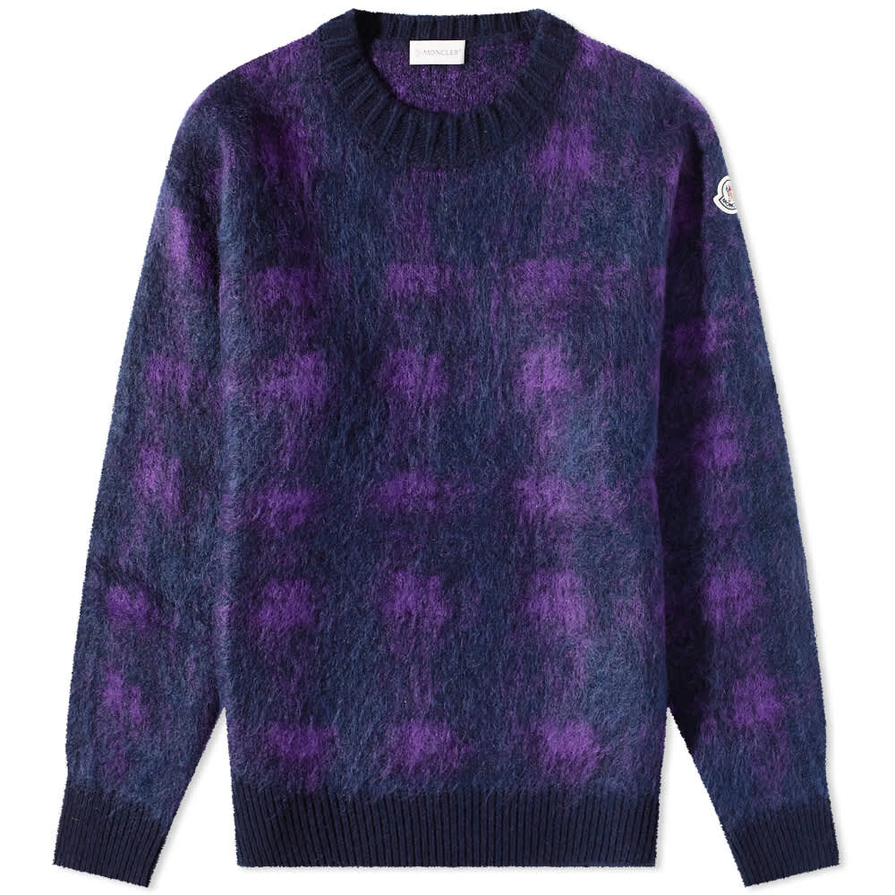 

Джемпер Moncler Tie Dye Crew Knit, Фиолетовый