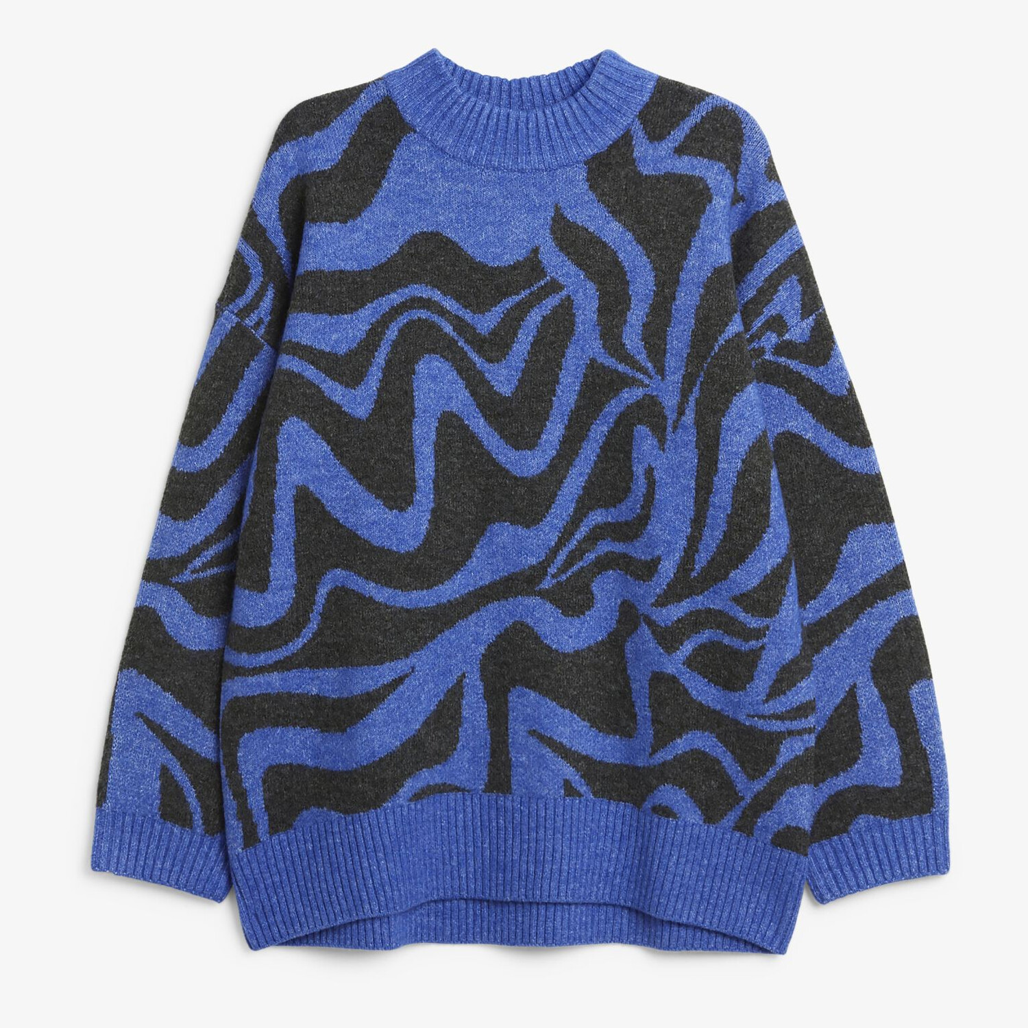 

Свитер Monki Heavy Knit, синий/черный