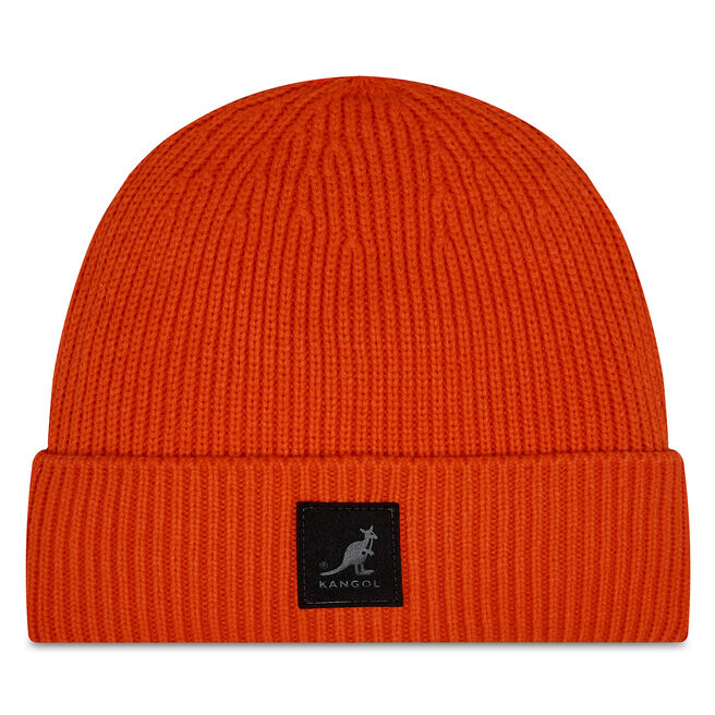 

Шапка Kangol PatchBeanie, оранжевый