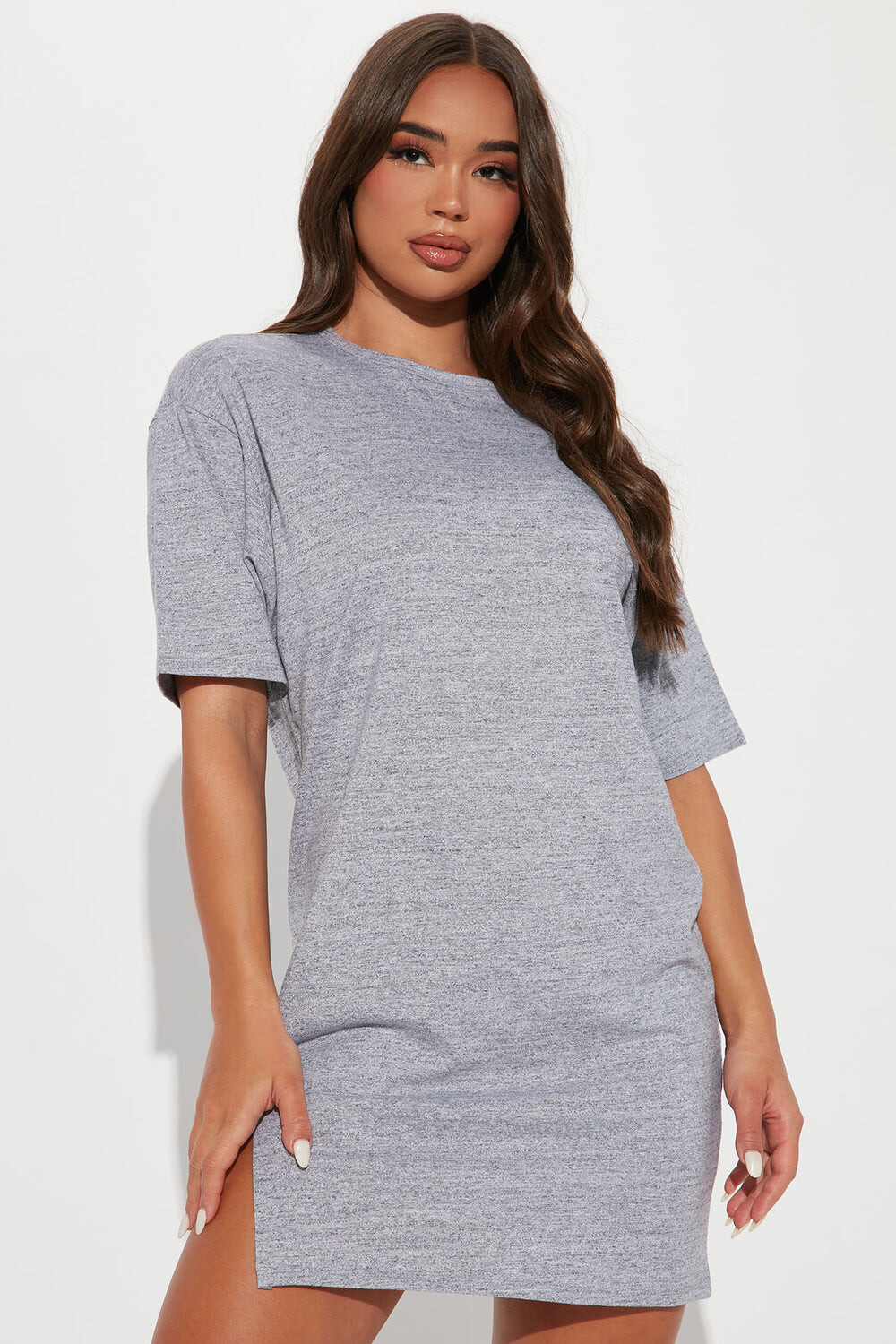 

Платье Fashion Nova JD46512, серый