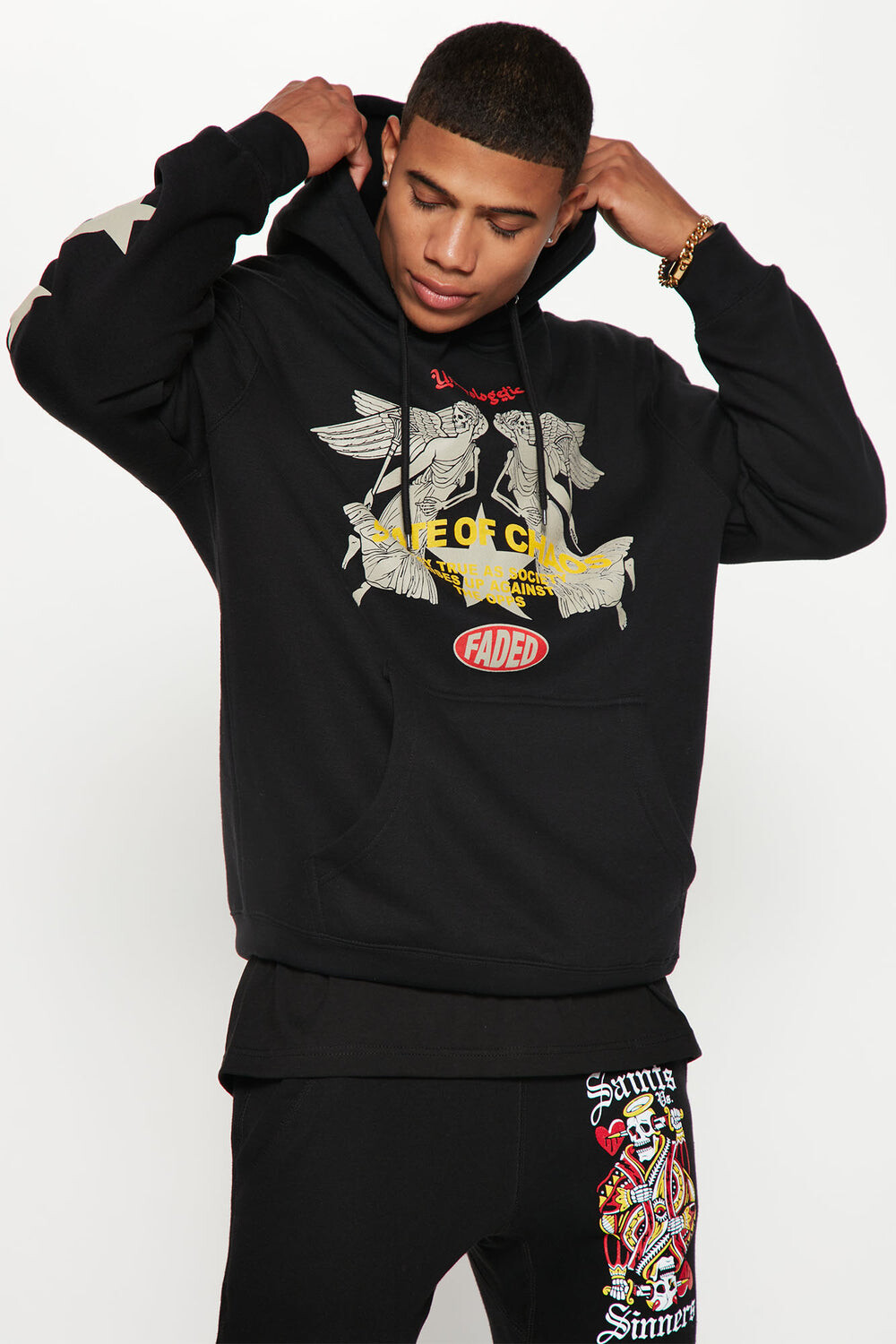 

Худи Fashion Nova TFAF293, черный