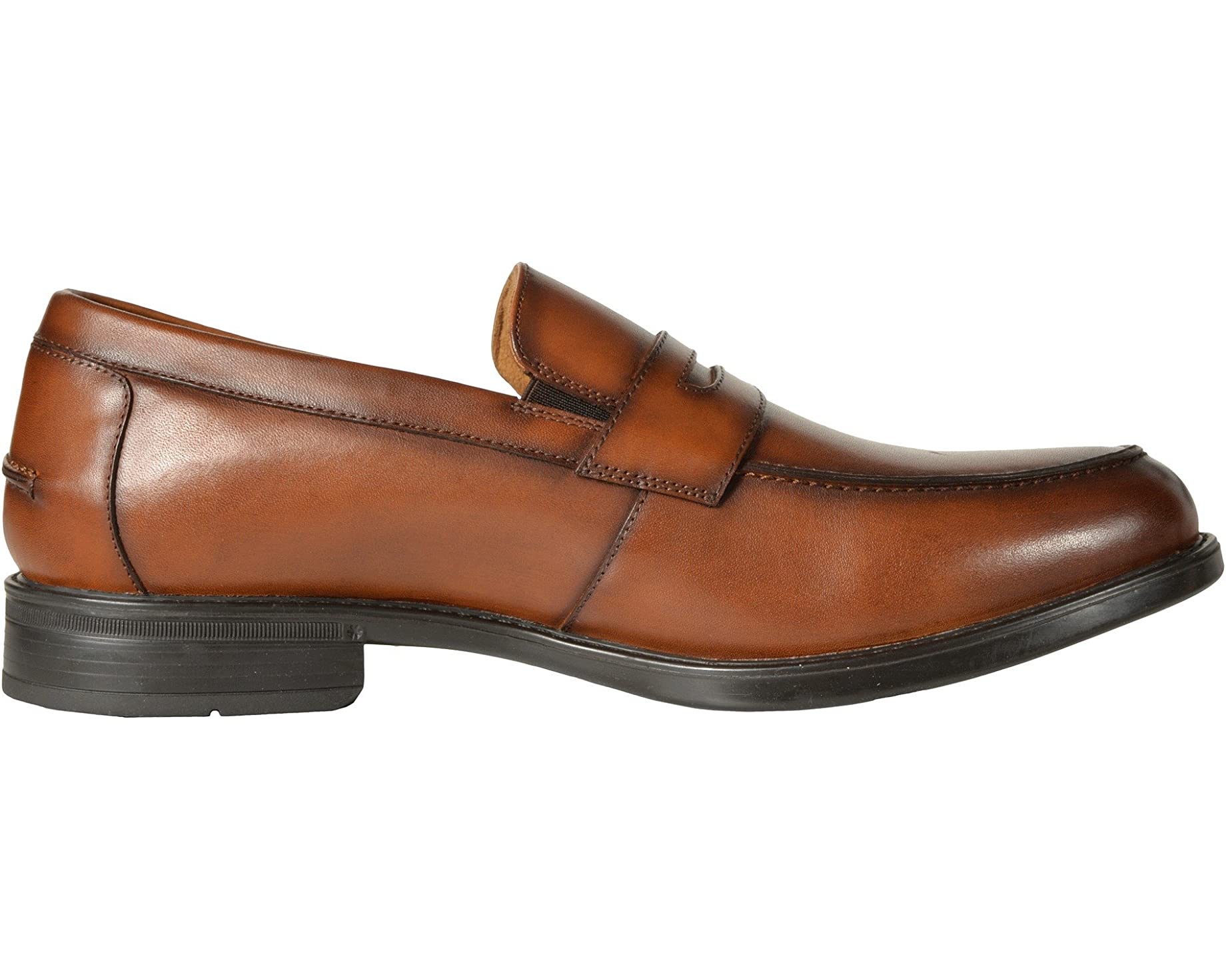 Лоферы Midtown Penny Slip-On Florsheim, коньяк гладкий - фото