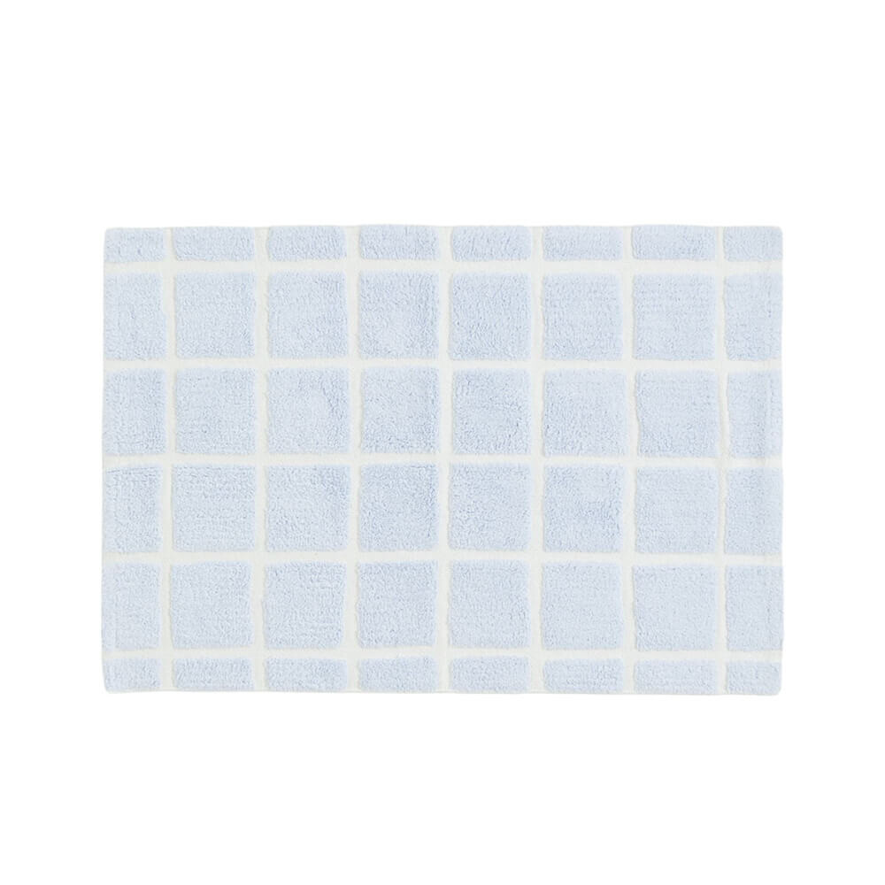 

Коврик H&M Home With A Textured Pattern, голубой