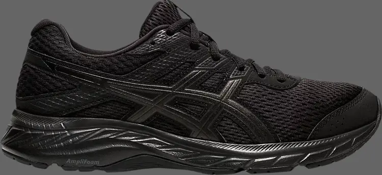 

Кроссовки wmns gel contend 6 'black' Asics, черный