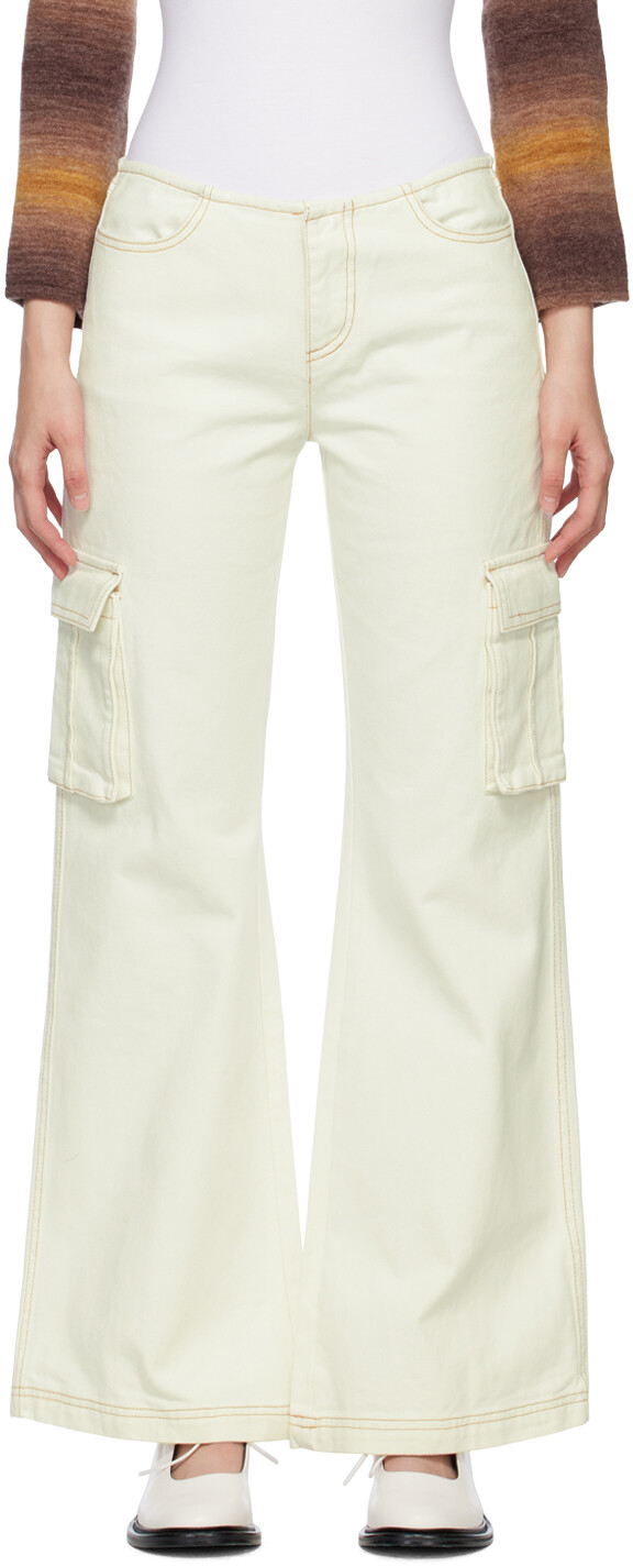 

Расклешенные джинсы Off-White Gimaguas