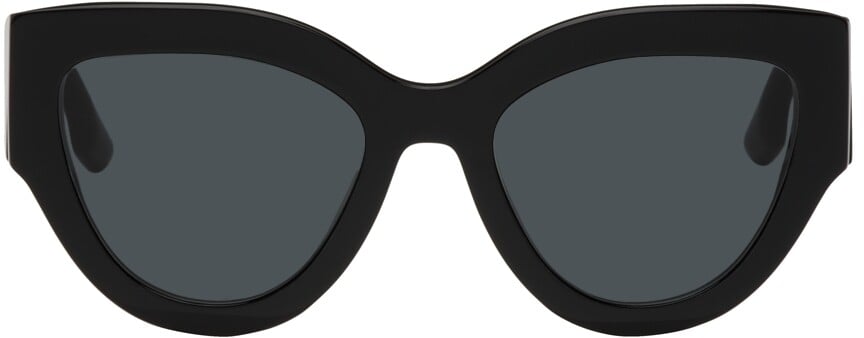 

Черные солнцезащитные очки \кошачий глаз\" большого размера" Victoria Beckham
