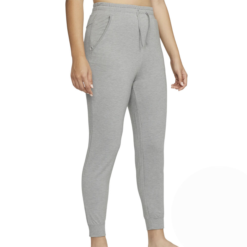 

Джоггеры Nike Yoga Dri-FIT Fleece, серый