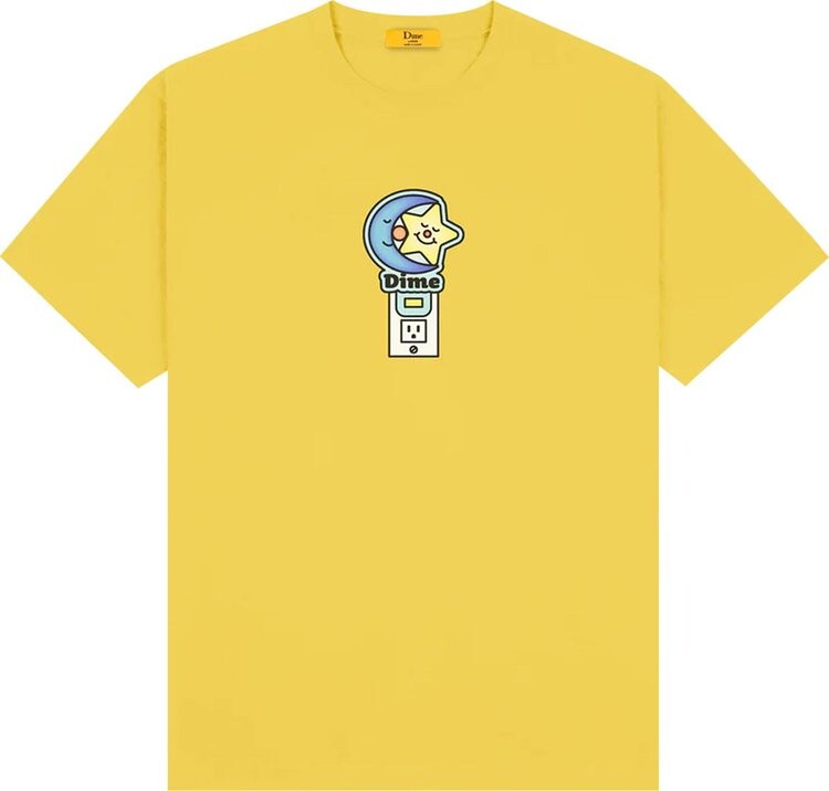 

Футболка Dime Nightlight T-Shirt 'Lemon', желтый
