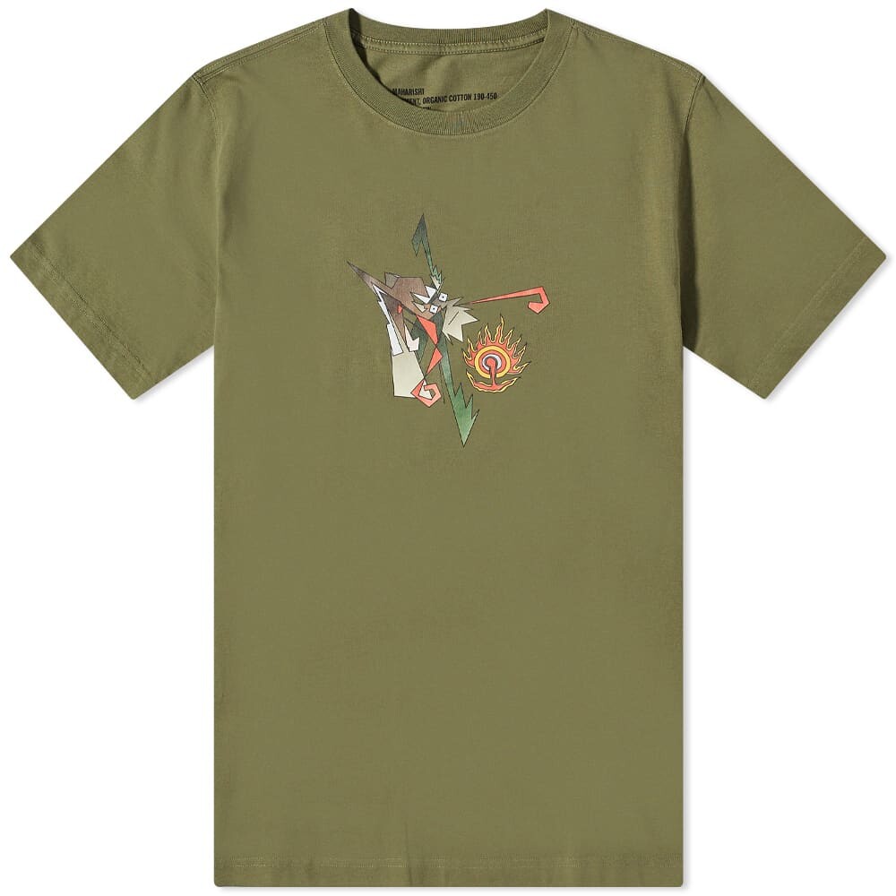 

Футболка Maharishi Cubist Dragon Tee