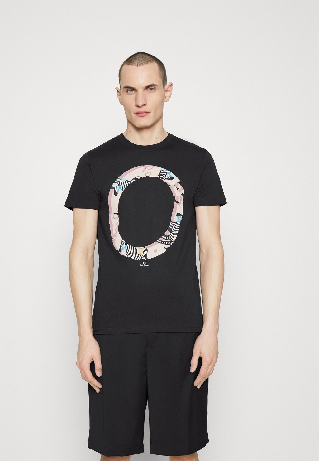 

Футболка с принтом PS Paul Smith, черный