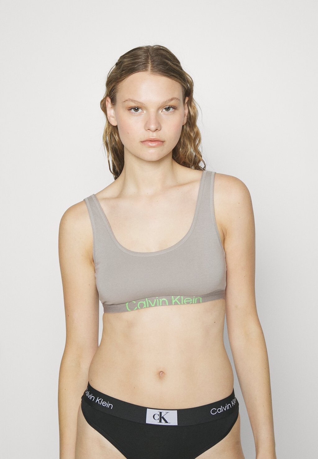 

Бюстгальтер-бюстье UNLINED LETTE Calvin Klein Underwear, бежевый