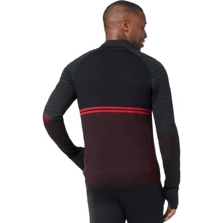 

Топ с молнией во всю длину Intraknit Merino Tech мужской Smartwool, черный