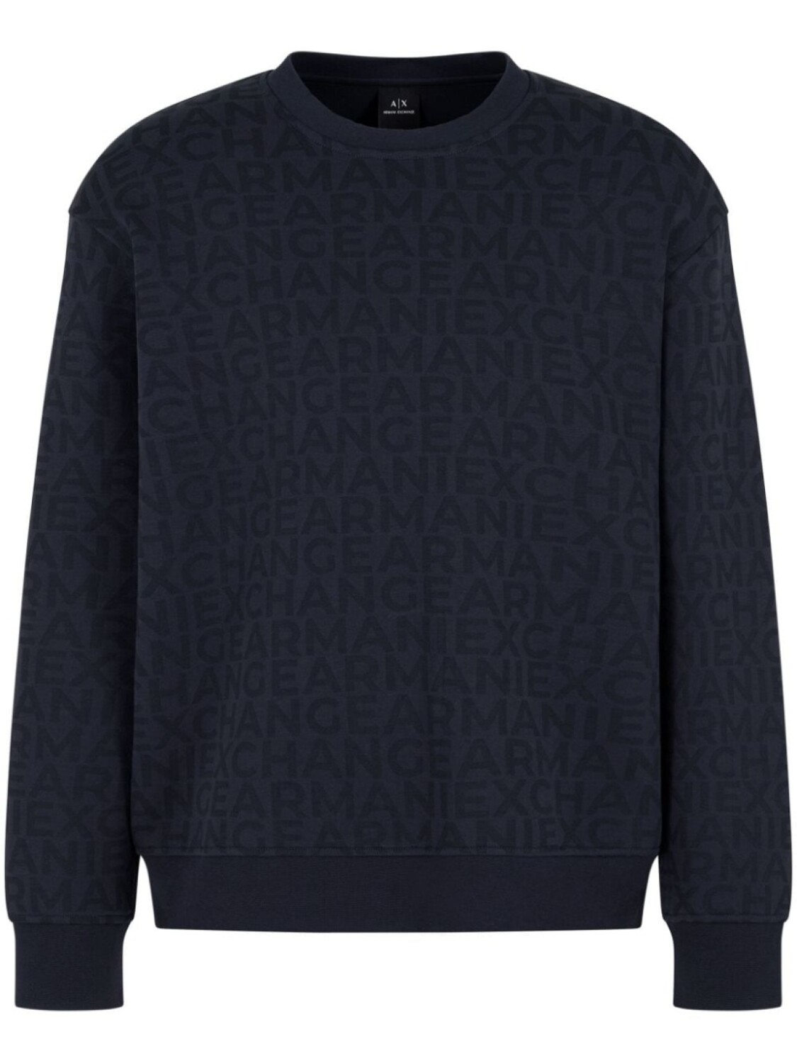 

Armani Exchange толстовка с логотипом, синий