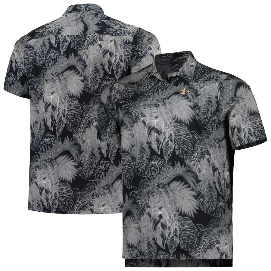 

Рубашка Tommy Bahama New Orleans Saints, черный