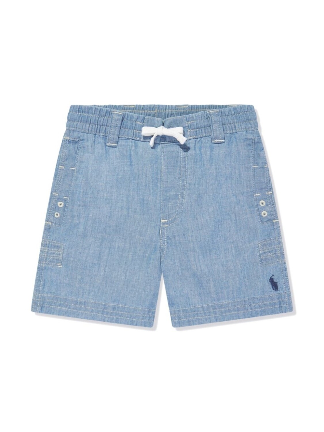 

Ralph Lauren Kids джинсовые шорты Polo Pony, синий