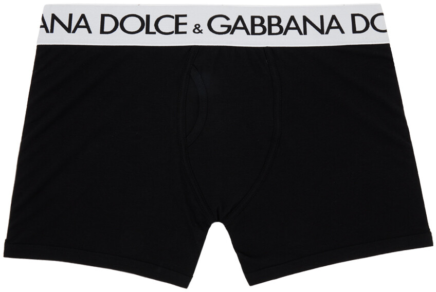 

Черные длинные боксеры Nero Dolce & Gabbana