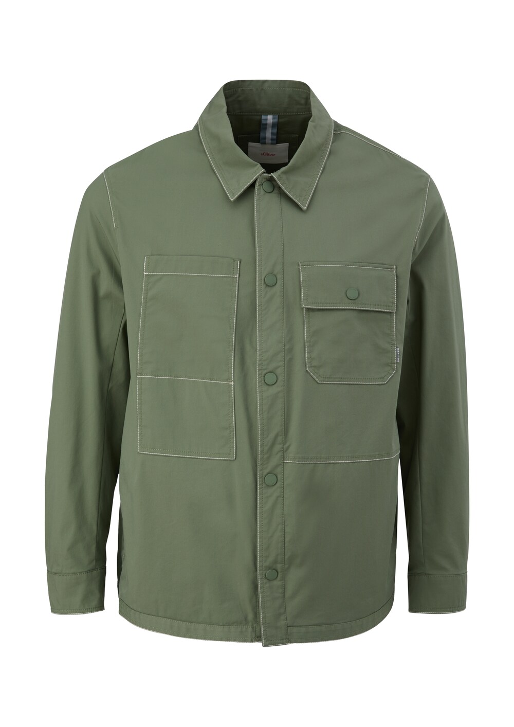 Межсезонная куртка s.Oliver Men Big Sizes, зеленый