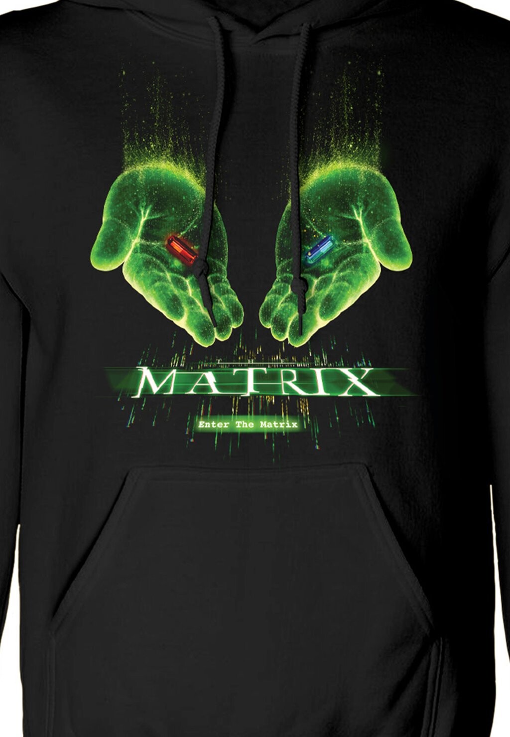 

Толстовка с капюшоном MATRIX HAND PILLS Henry Tiger, черный