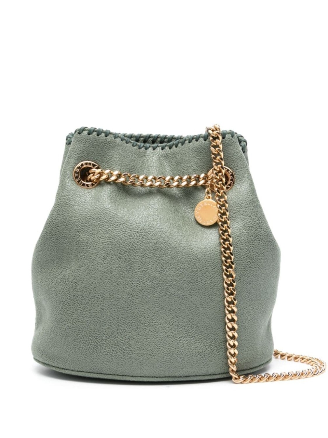 

Stella McCartney сумка-ведро Falabella, зеленый