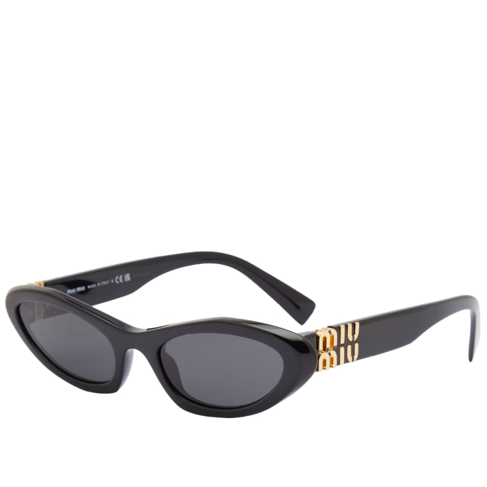цена Солнцезащитные очки Miu Miu Eyewear 09YS, черный