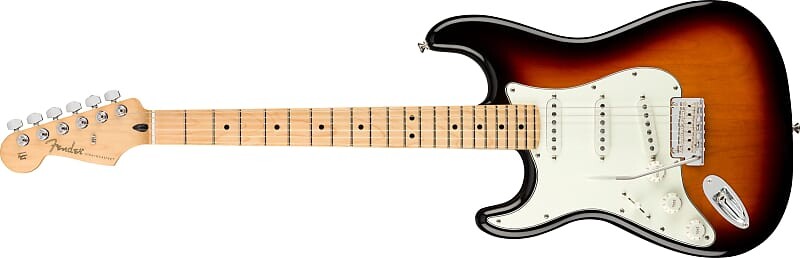 

Электрогитара Fender Player Lefty Stratocaster, Maple Fingerboard, 3 Tone Sunburst - MIM