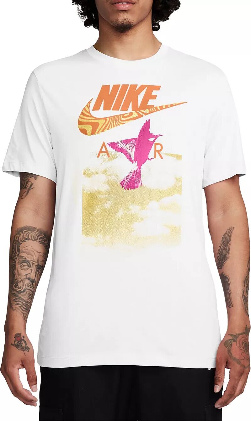 

Мужская футболка Nike Sportswear Air с короткими рукавами и графикой, белый