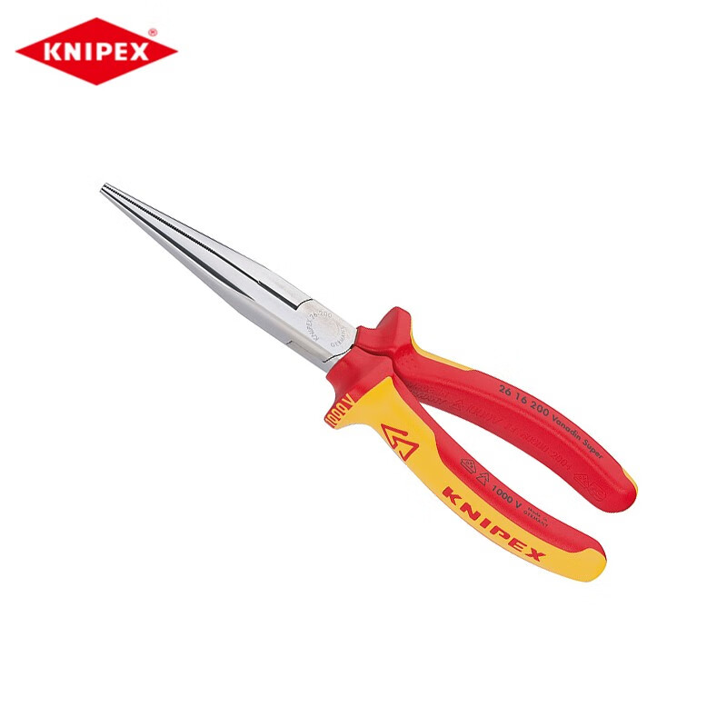 KNIPEX 200 мм изолированные острогубцы плоскогубцы острогубцы острогубцы плоскогубцы длинногубцы электронные плоскогубцы 26 16 200 по индивидуальному заказу (срок поставки 4-8 недель)