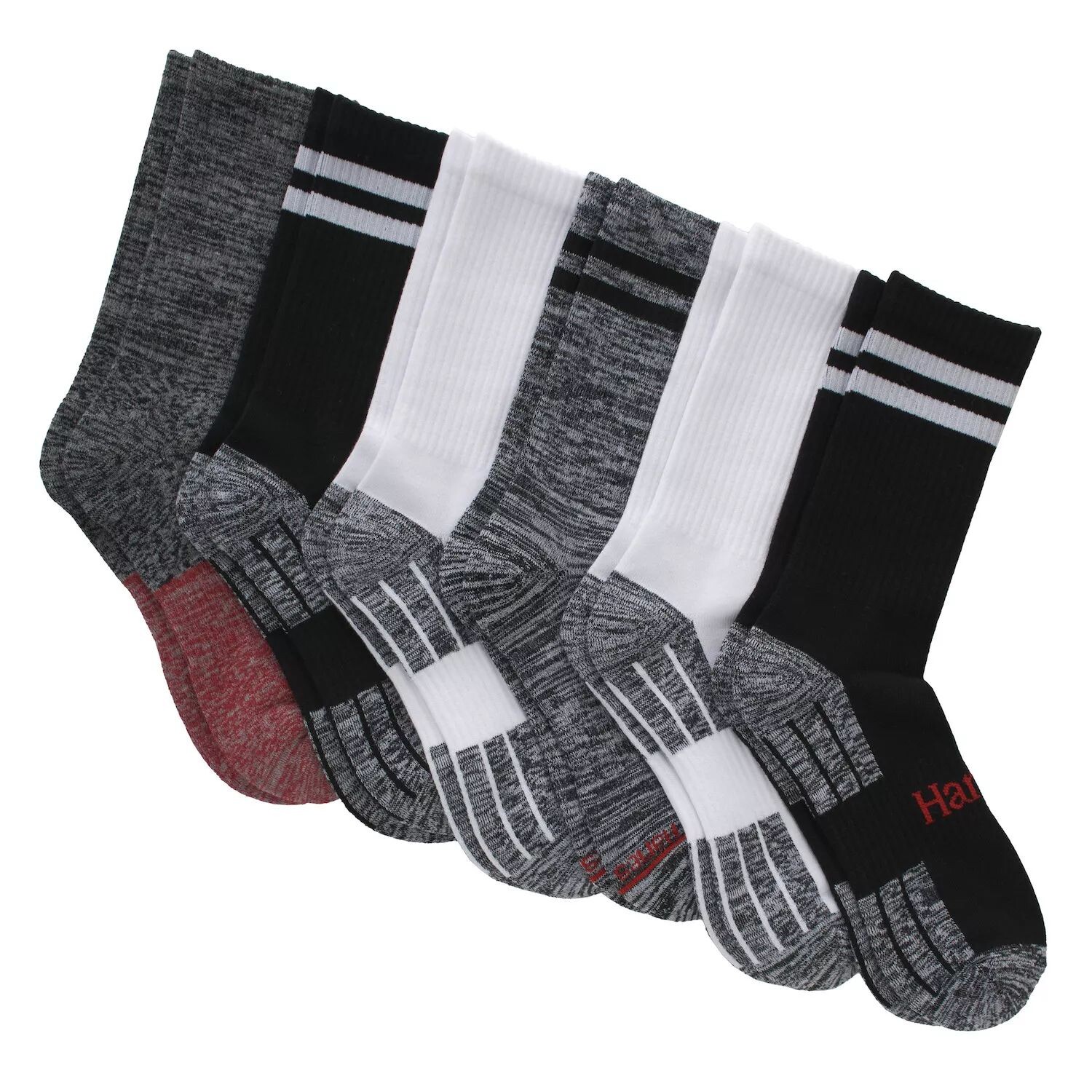 

Мужские носки Hanes Originals Ultimate, 6 пар влагоотводящих носков