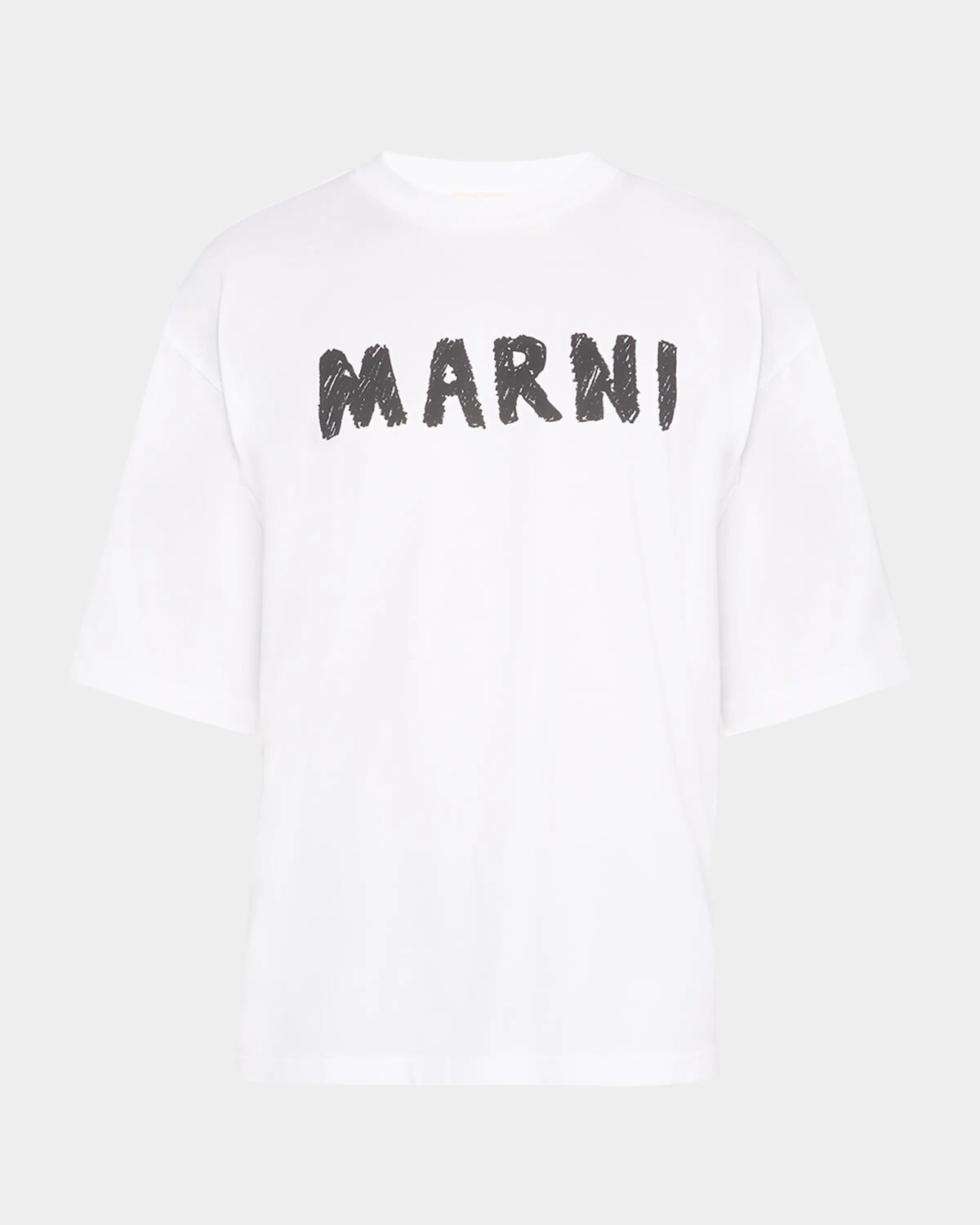 

Мужская футболка с матовым логотипом Marni, черный