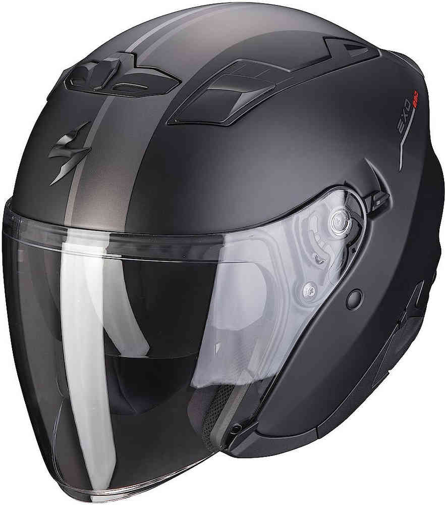 Реактивный шлем EXO-230 SR Scorpion, черный мэтт