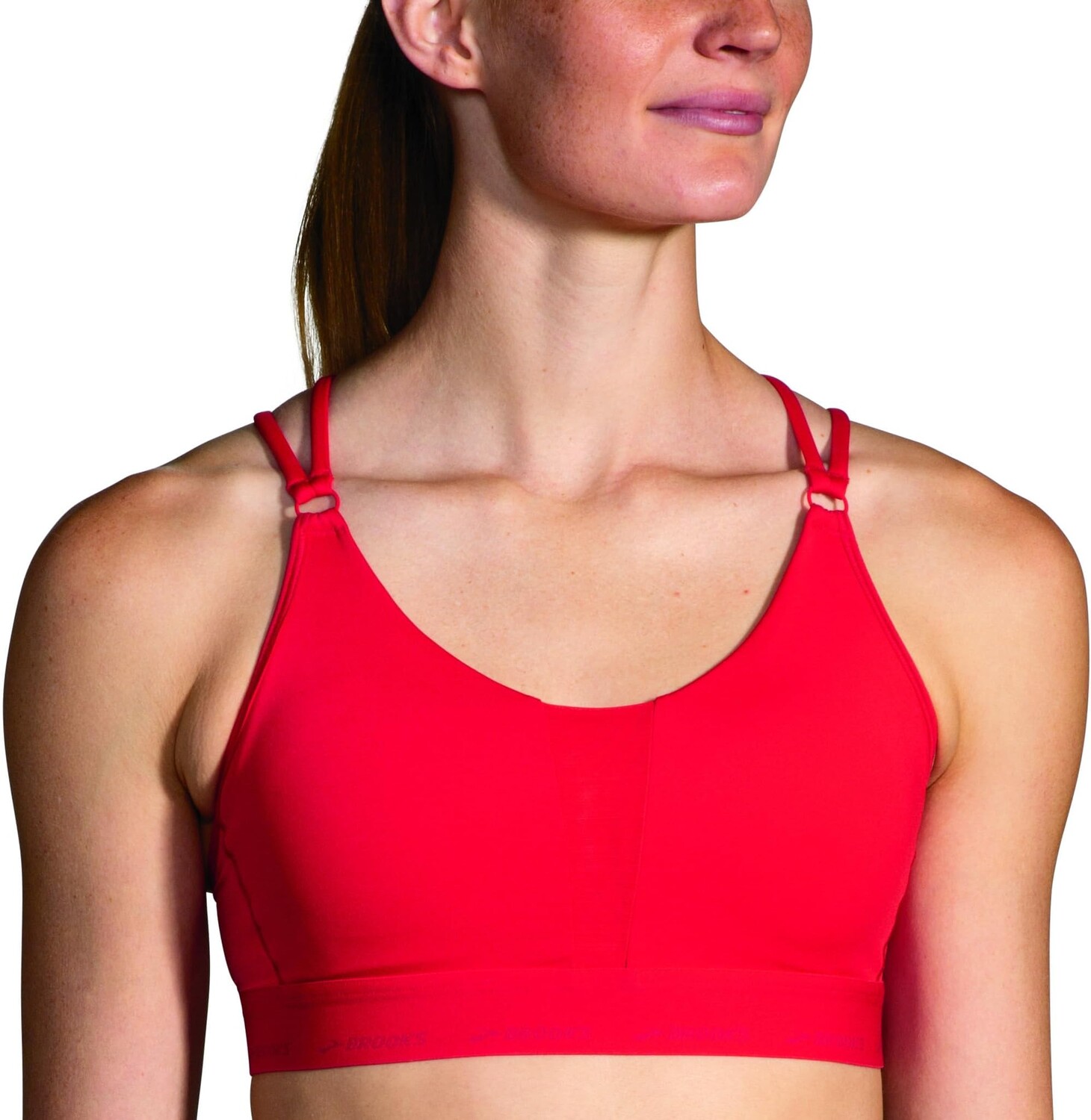 

Бюстгальтер Brooks Strappy, цвет Salsa