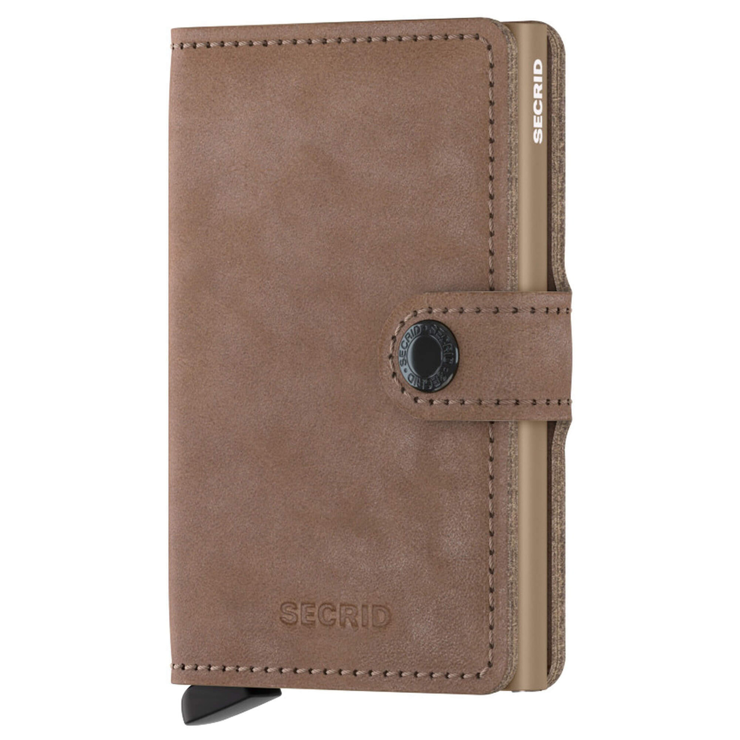 

Кошелек Secrid Vintage Mini RFID 6.5 см, серо-коричневый