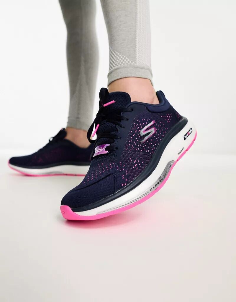 

Темно-синие кроссовки Skechers Go Walk Workout Walker Outpace