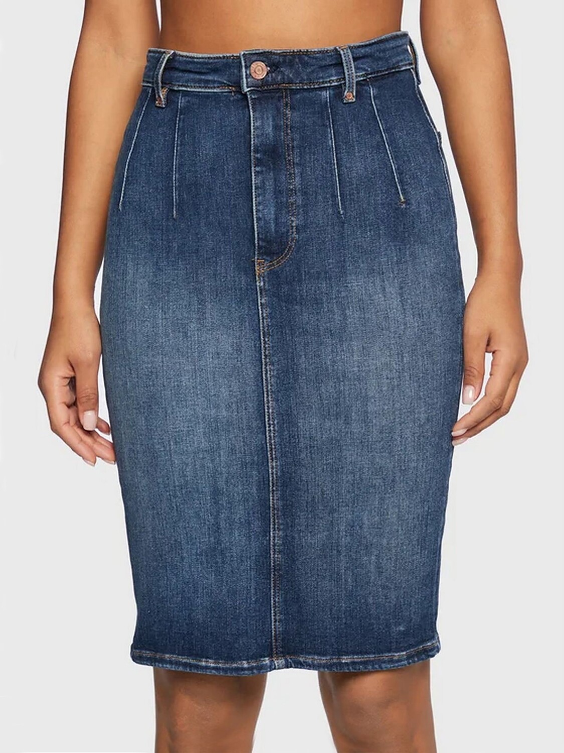

GUESS Джинсовая юбка-карандаш Britt Longuette, Carrie Mid