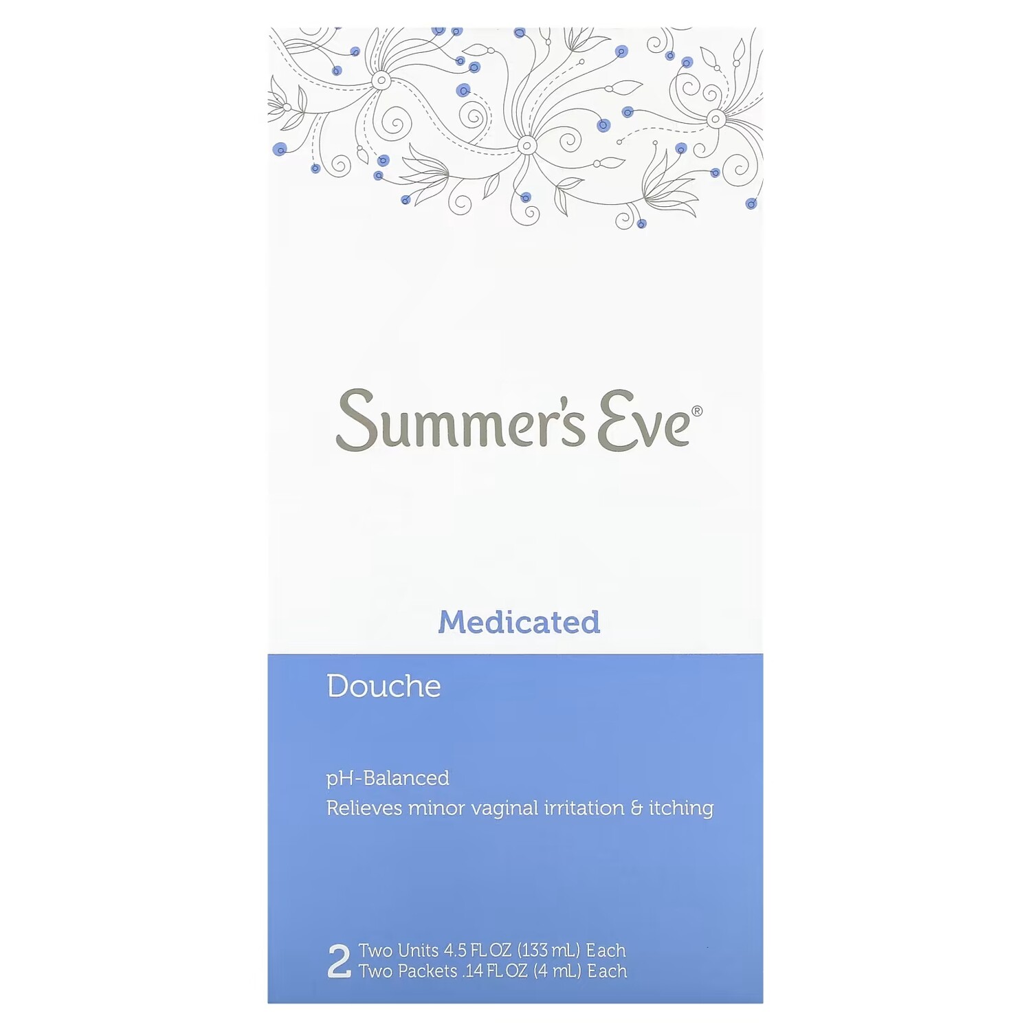 

Средство для интимной гигиены Summer's Eve Medicated, 2 флакона по 133 мл