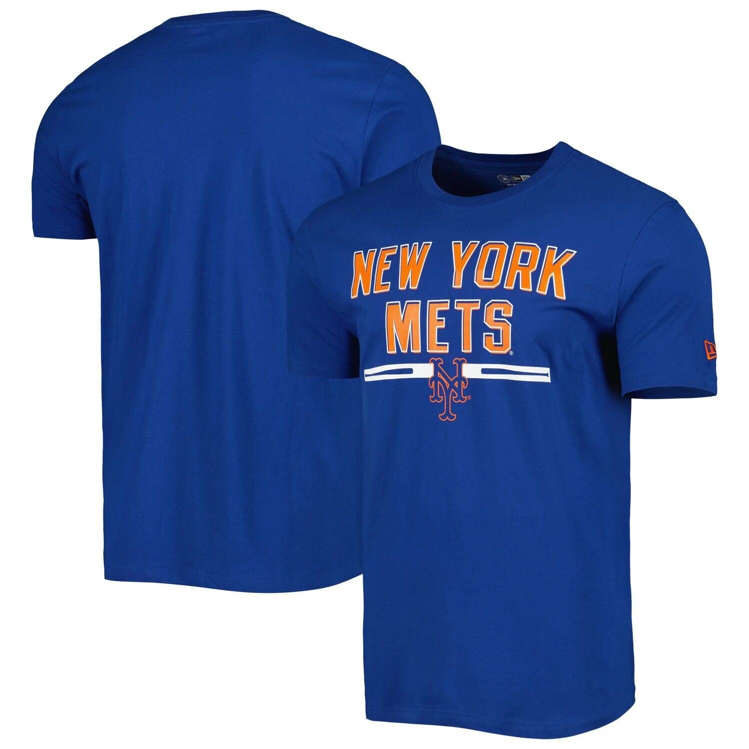 

Мужская футболка для тренировки ватина Royal New York Mets New Era