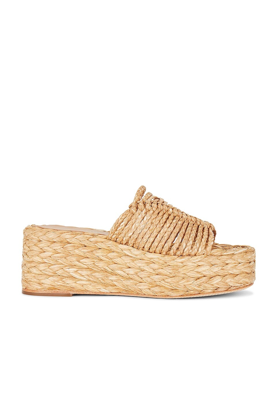 

Сандалии Paloma Barcelo Rafna Platform, цвет Raffia Natural