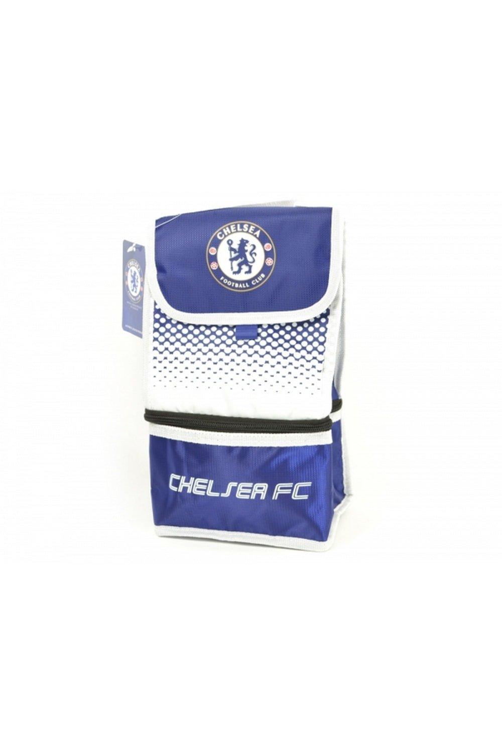 цена Официальная сумка для обеда Football Fade Design Chelsea FC, синий