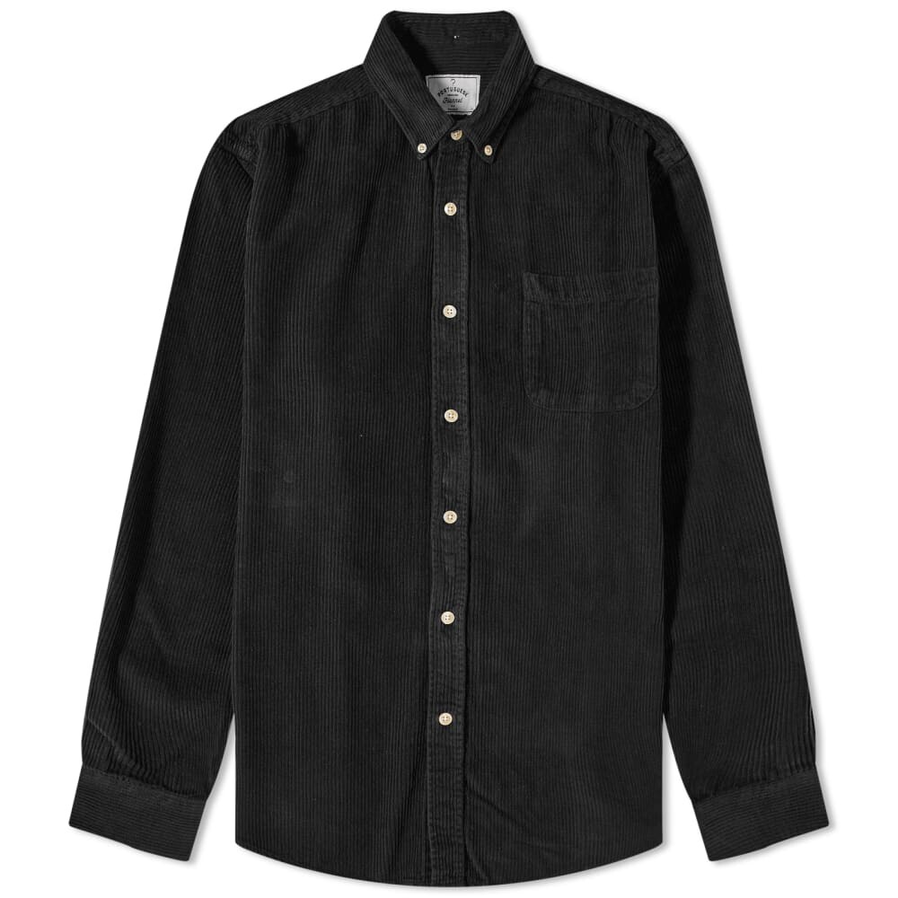 

Portuguese Flannel вельветовая Рубашка на пуговицах Lobo, черный