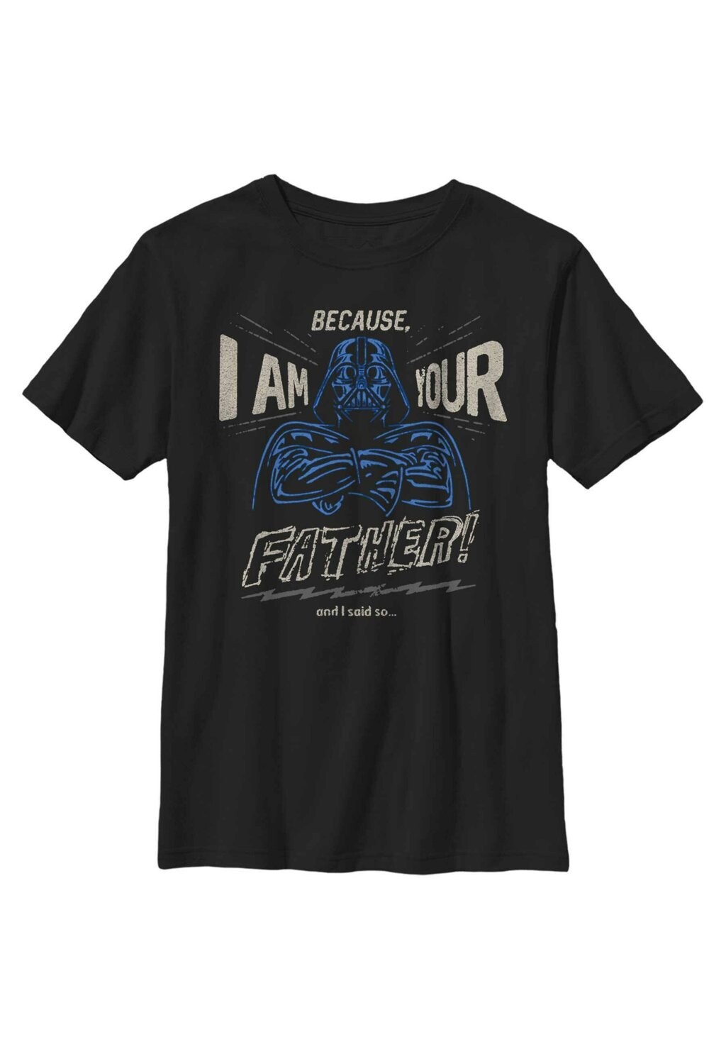 

Футболка с принтом Star Wars: Classic Dad Says So Star Wars, черный