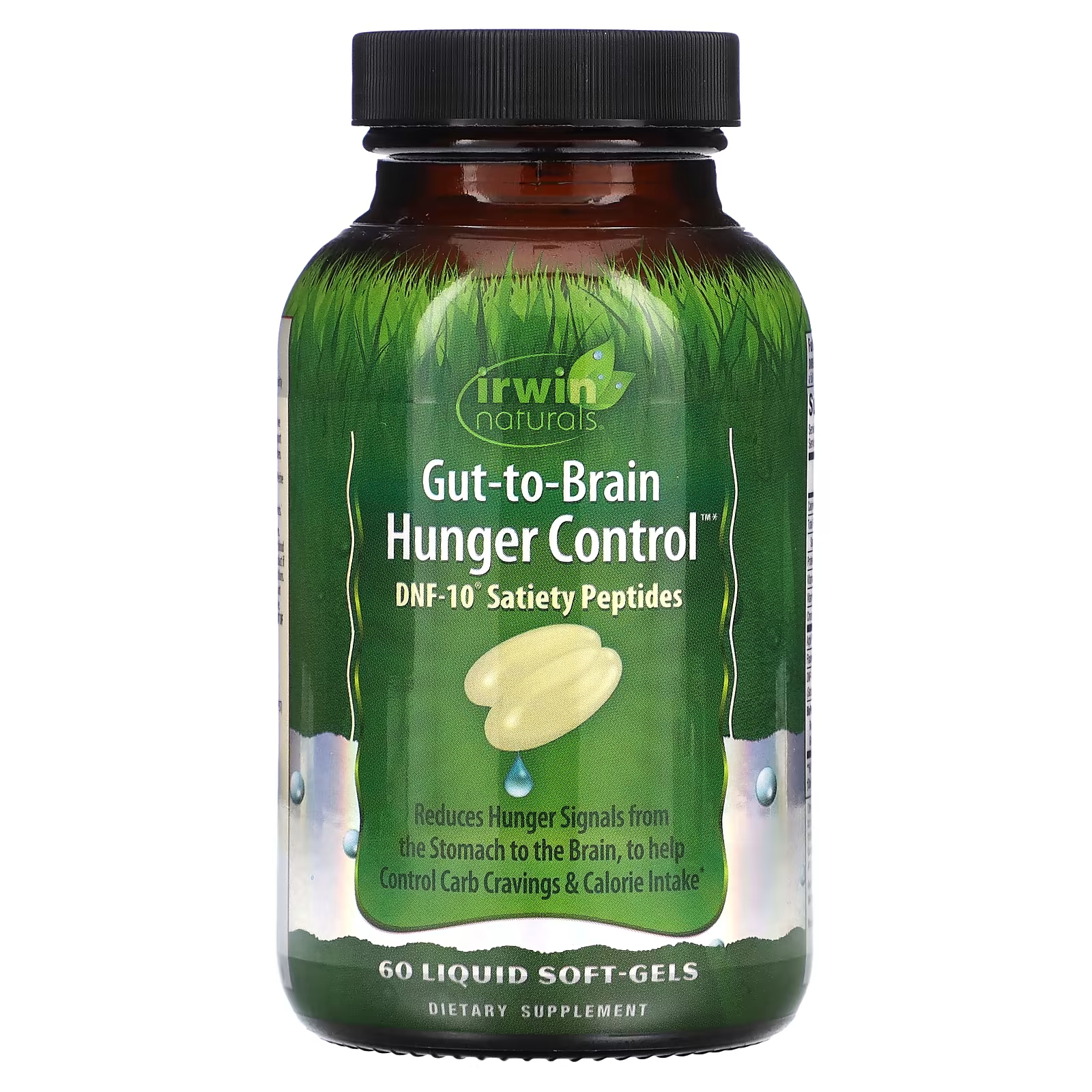 Пищевая добавка Irwin Naturals контроль голода кишечника и мозга, 60 мягких капсул irwin naturals контроль голода между кишечником и мозгом 60 мягких таблеток