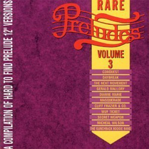 

CD диск Rare Preludes 3 / Various: Rare Preludes 3 / Various