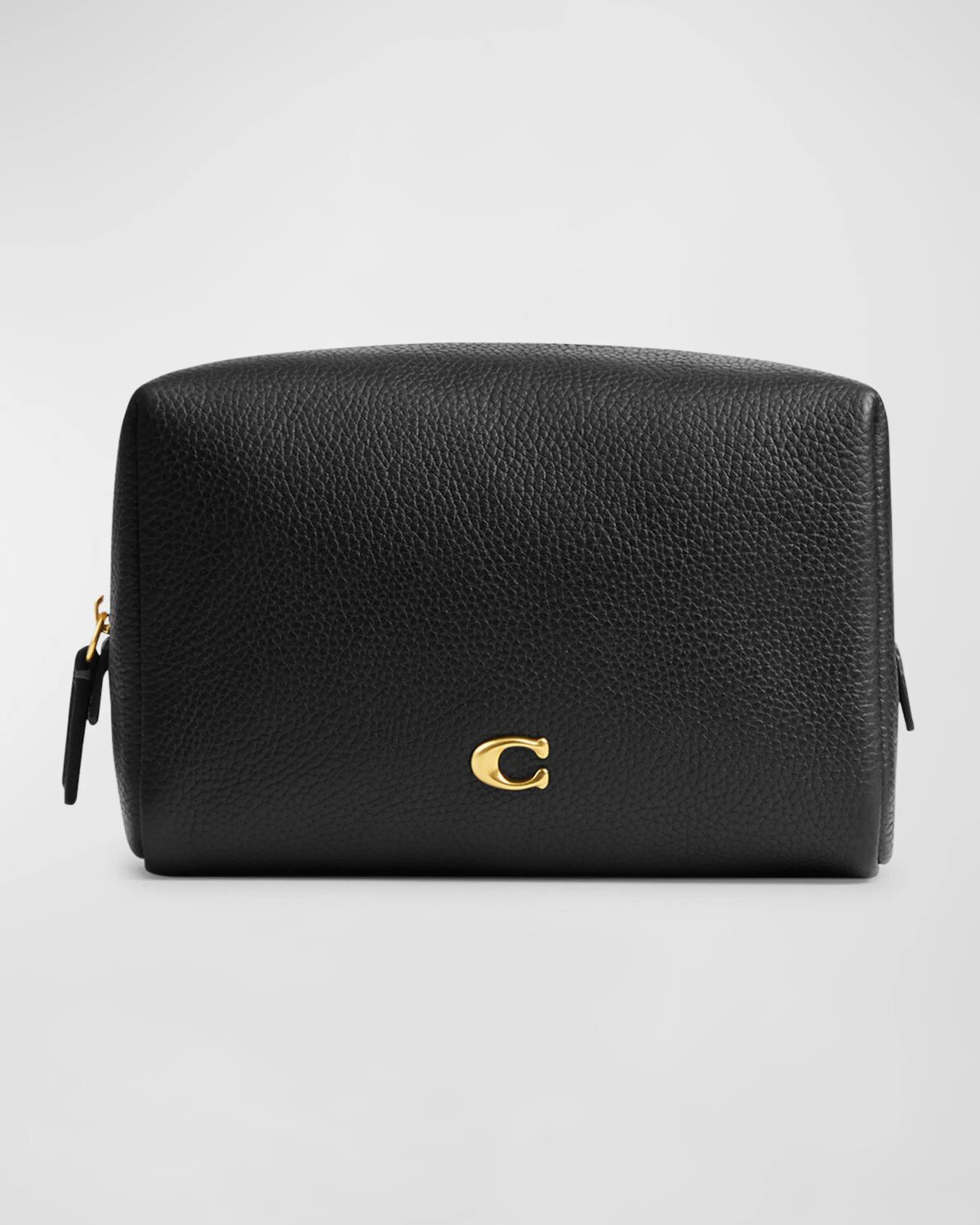 

Косметичка Essential из шагреневой кожи Coach, цвет Black